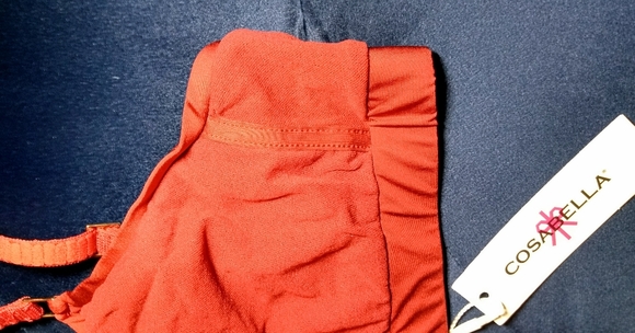 NWT Made in Italy Verona Mesh Triangle Bralette - Picture 7 of 16